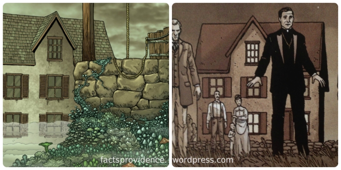 The house is the same on Providence 8 WOHPL variant cover and Providence #5 
